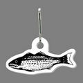 Zippy Clip - Saltwater Fish Decorated Tag W/ Clip Tab